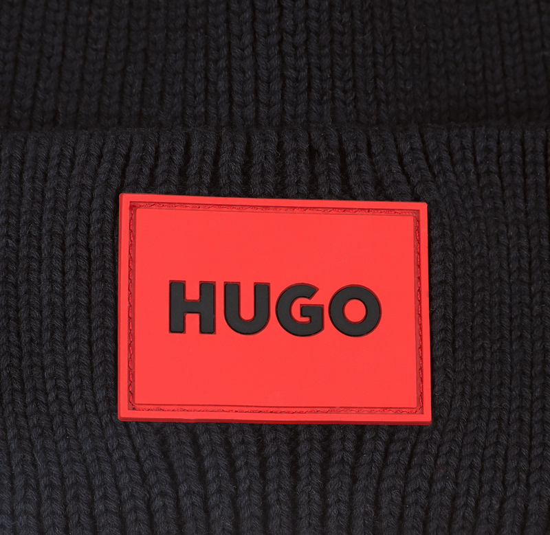 Gorro de camada dupla HUGO 
                        UNISEX