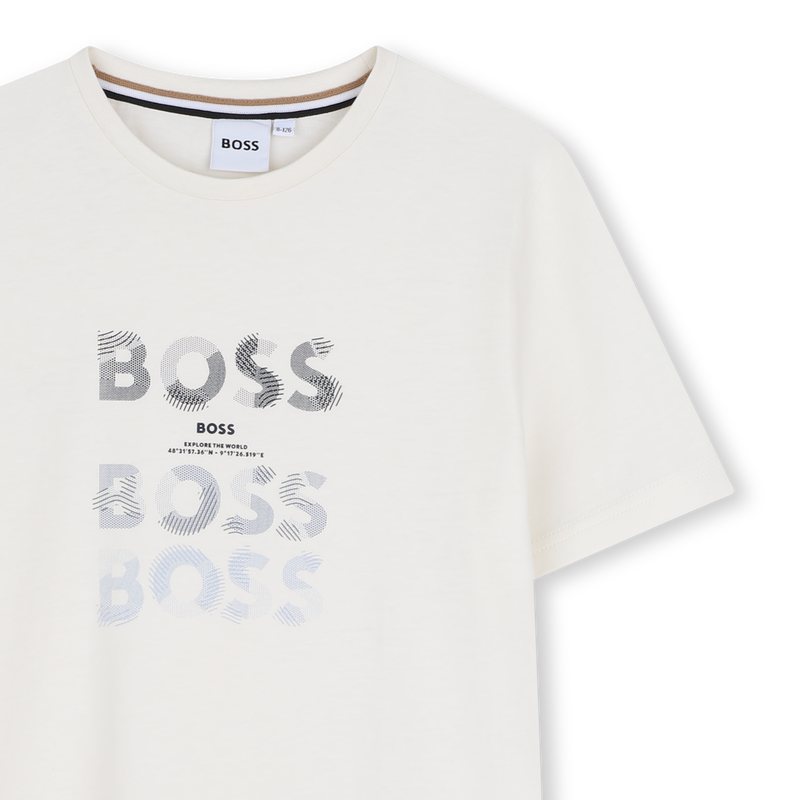 Camiseta de mangas curtas BOSS 
                        BOY