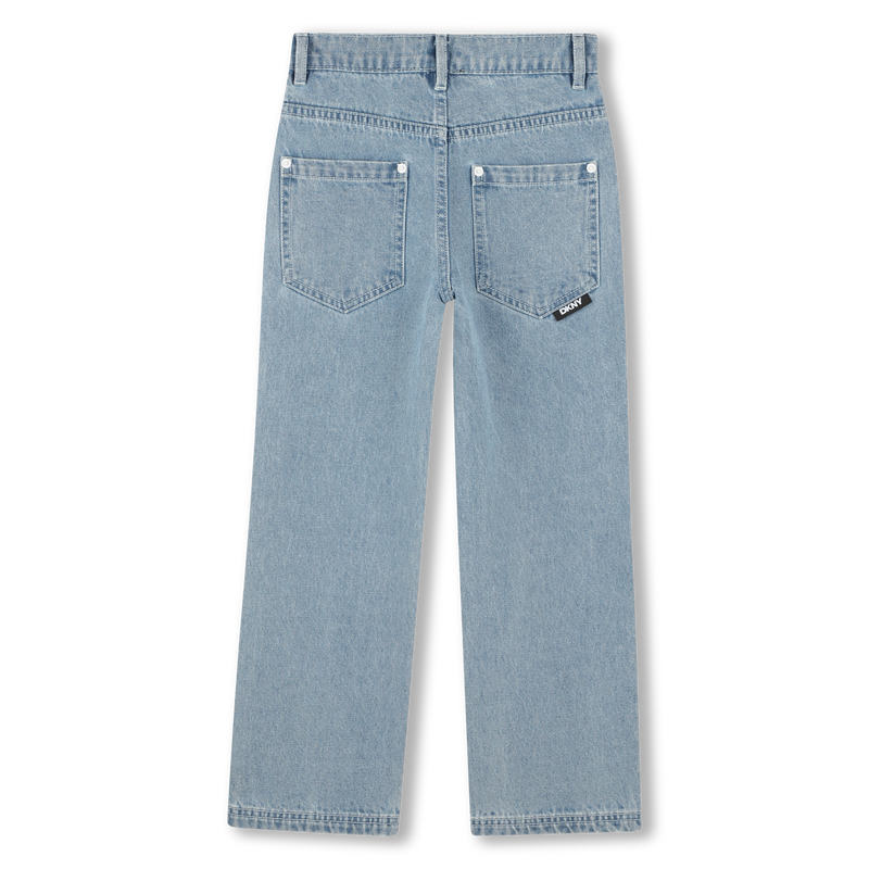 Cal&ccedil;as ganga com lantejoulas DKNY 
                        MENINA