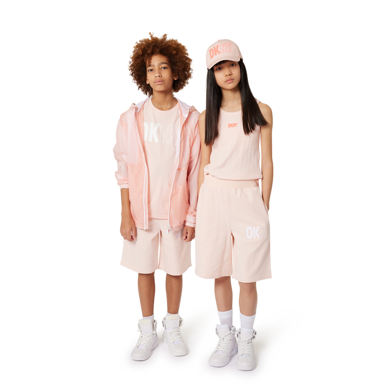 Boné de algodão com velcro DKNY 
                    GIRL
