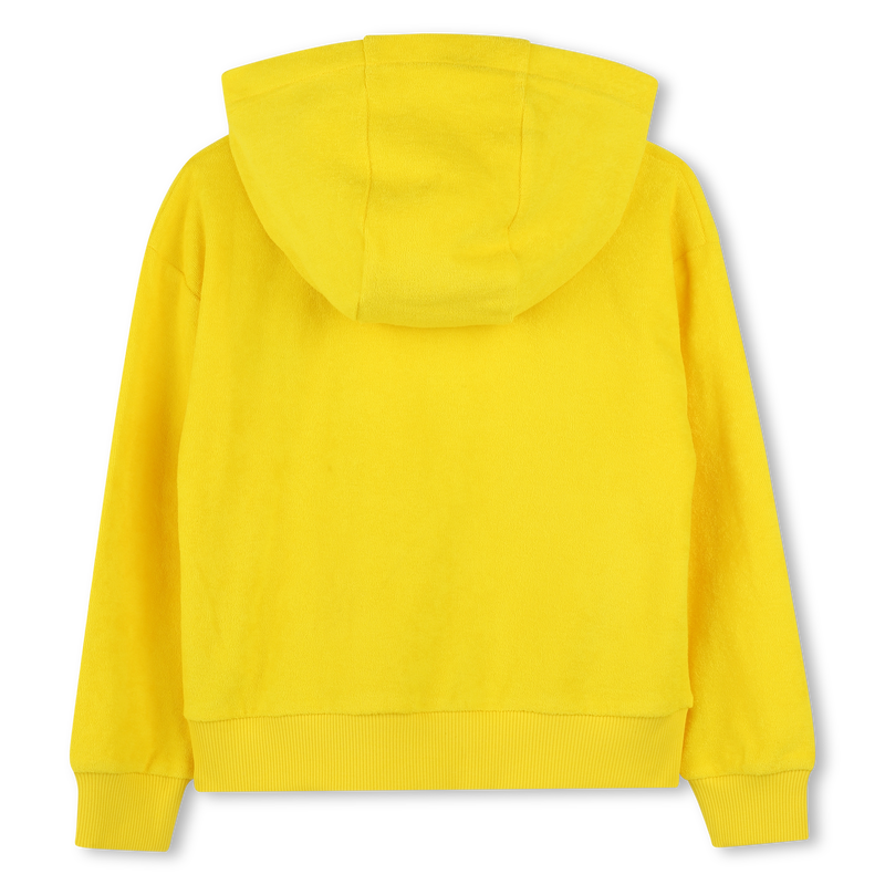 Cardig&atilde; de jogging em felpa KENZO KIDS 
                        GIRL