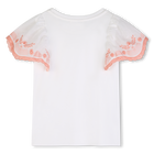 T-shirt manga bal&atilde;o CHLOE 
                    GIRL