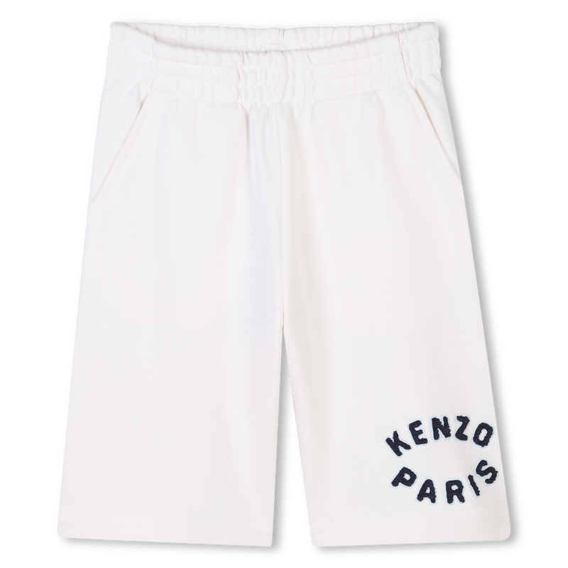 Bermudas em molet&atilde;o de algod&atilde;o KENZO KIDS 
                        UNISEX