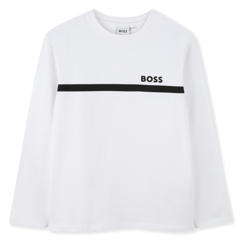 T-SHIRT DE MANGA COMPRIDA BOSS 
                        BOY