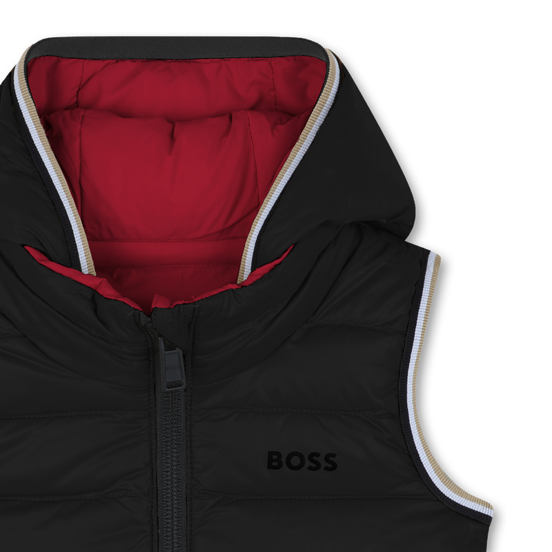Jaqueta revers&iacute;vel sem mangas BOSS 
                        BOY