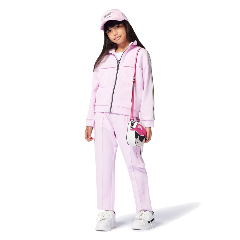 Bolsa de m&atilde;o com fecho ajust&aacute;vel KARL LAGERFELD KIDS 
                        GIRL
