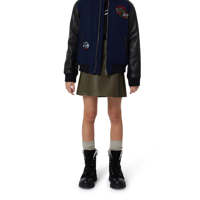 Saia justa com aspeto enrugado ZADIG & VOLTAIRE 
                        GIRL