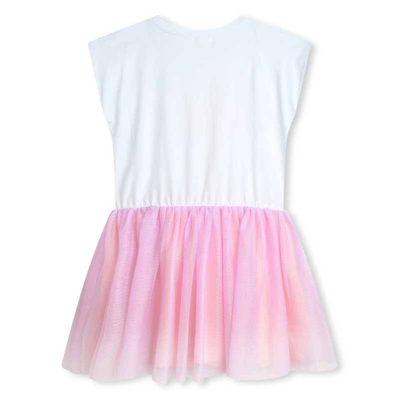 Vestido sem mangas bimatéria BILLIEBLUSH 
                    GIRL