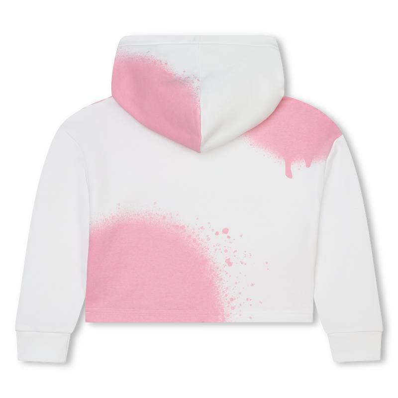 Cropped Fleece Sweatshirt THE MARC JACOBS 
                    GIRL