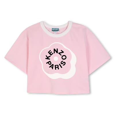 Camiseta de mangas curtas KENZO KIDS GIRL