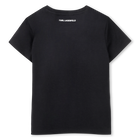 T-shirt de manga curta KARL LAGERFELD KIDS 
                    GIRL