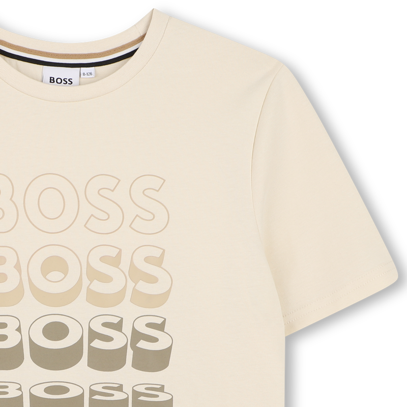 T-shirt de manga curta BOSS 
                        BOY