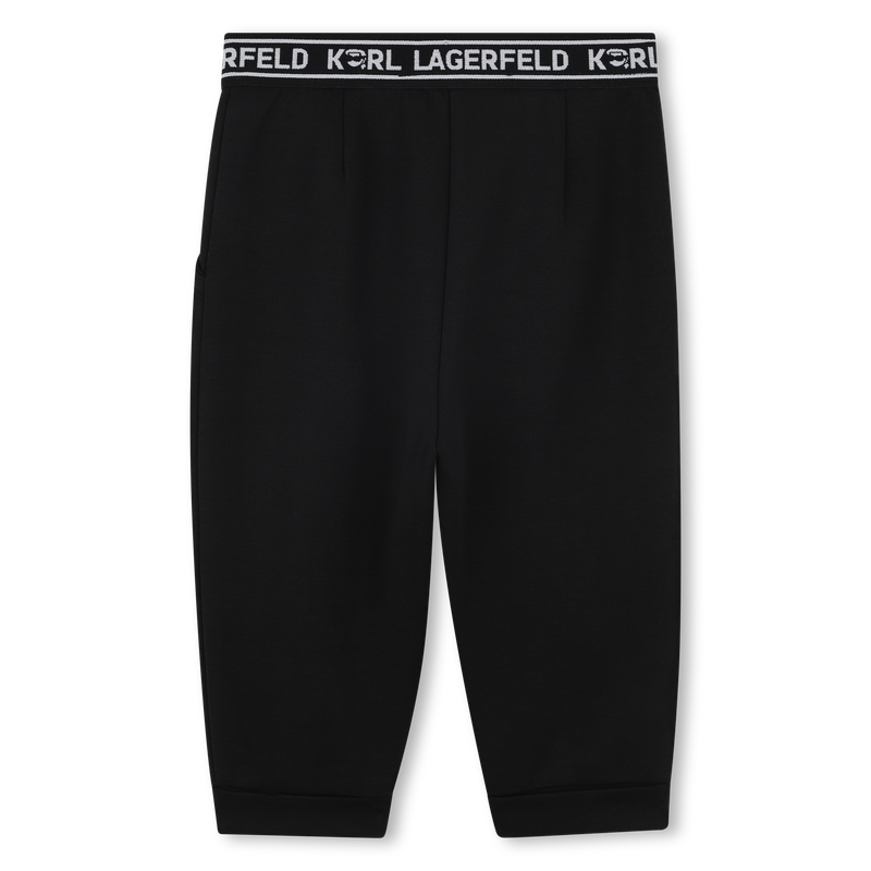 Conjunto de moletom e calça KARL LAGERFELD KIDS 
                    GIRL
