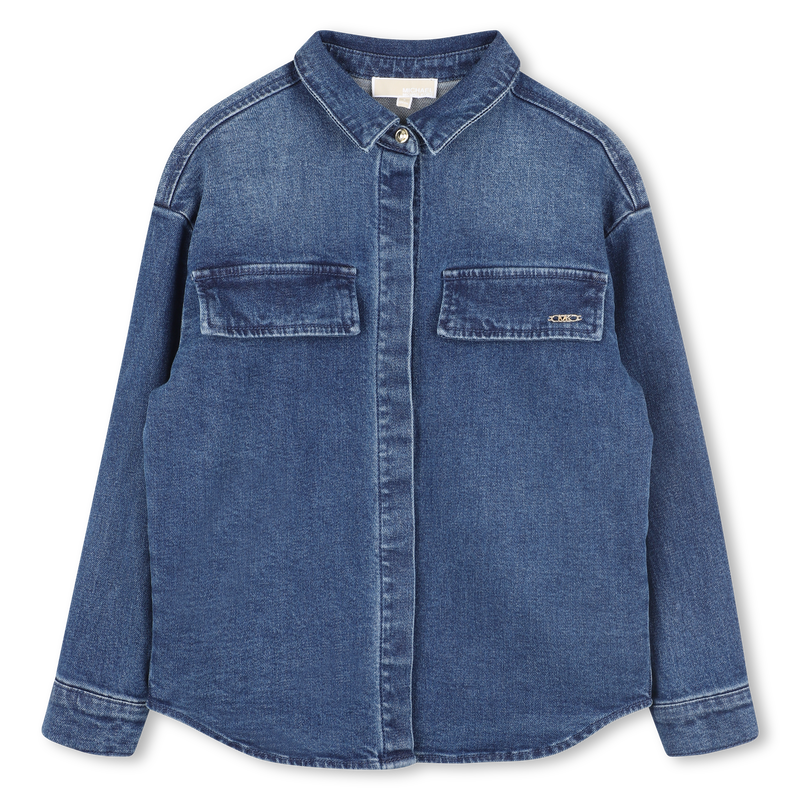 Camisa jeans de manga comprida MICHAEL KORS 
                    GIRL