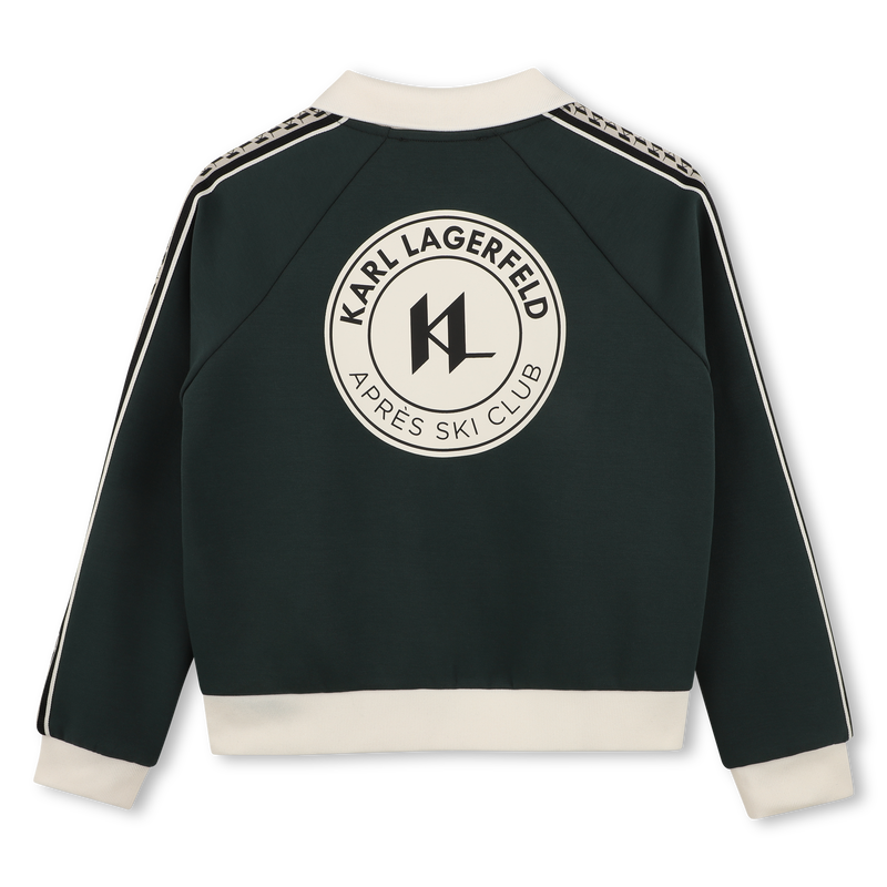 Cardigan esportivo KARL LAGERFELD KIDS 
                        BOY
