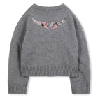Cardigan de malha com asas bordadas ZADIG & VOLTAIRE 
                    GIRL