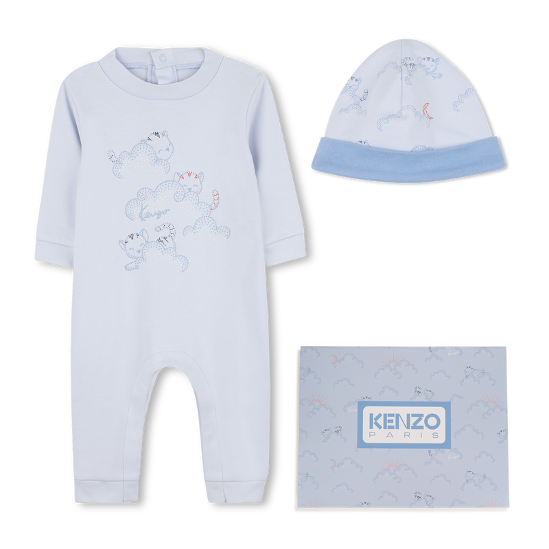 Conjunto de roupa de mergulho + chap&eacute;u KENZO KIDS 
                        BOY