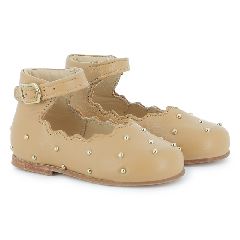 Bailarinas de pele de carneiro CHLOE 
                    GIRL