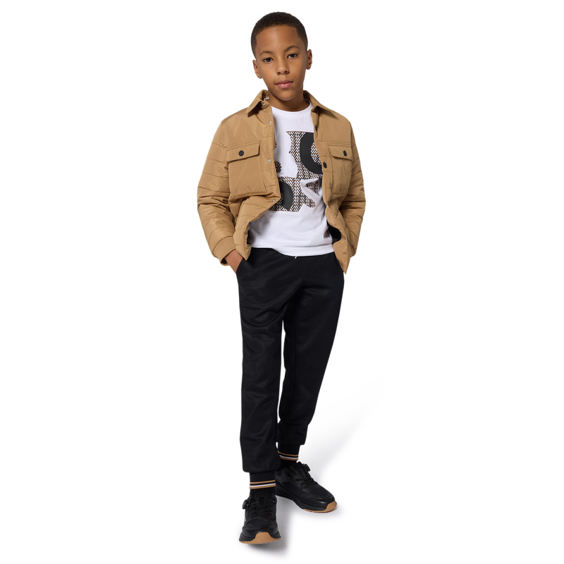 T&ecirc;nis com cadar&ccedil;os el&aacute;sticos BOSS 
                        BOY