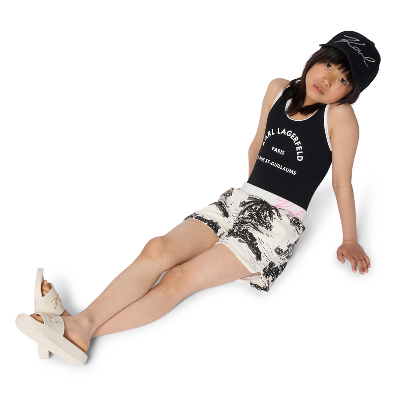 FATO DE BANHO DE 1 PE&Ccedil;A KARL LAGERFELD KIDS 
                        GIRL