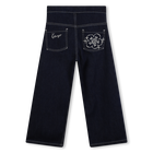 Cal&ccedil;as jeans KENZO KIDS 
                    GIRL
