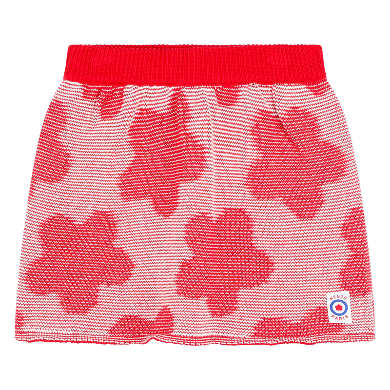 Knitted Flower Skirt KENZO KIDS 
                    GIRL