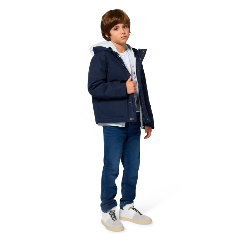 Cardigan com capuz BOSS 
                    BOY