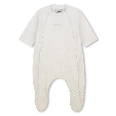 Conjunto de pijama, touca e babador BOSS MENINO