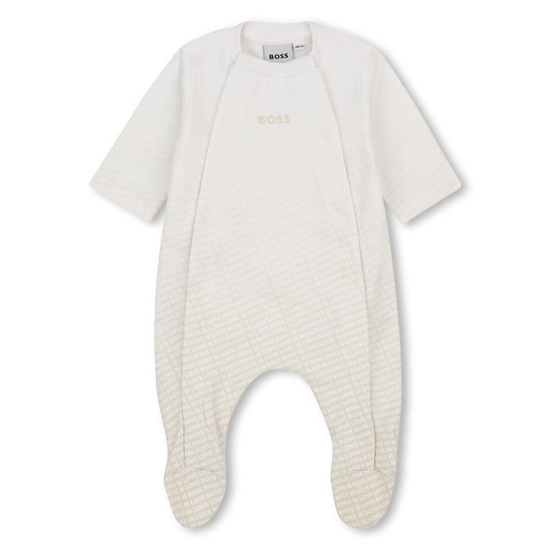 Conjunto de pijama, touca e babador BOSS 
                        MENINO