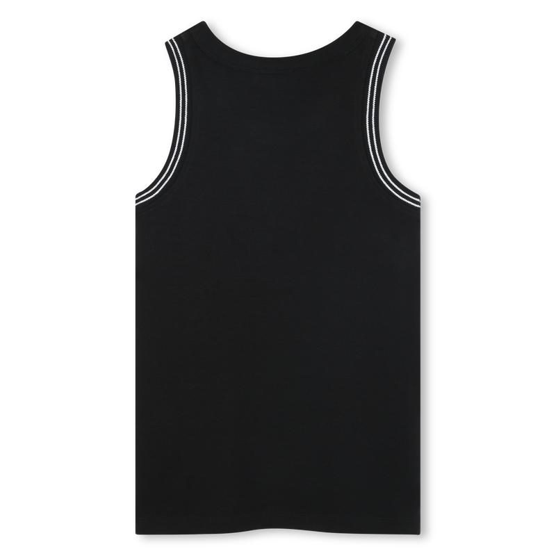 T-shirt de alças com bordados DKNY 
                    GIRL