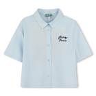 Camisa de mangas curtas KENZO KIDS 
                    GIRL