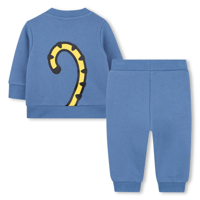 Conjunto de moletom e calça em lã KENZO KIDS UNISEX