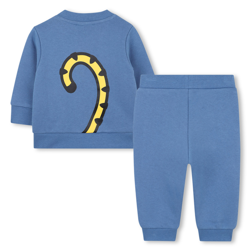 Conjunto de moletom e calça em lã KENZO KIDS 
                    UNISEX