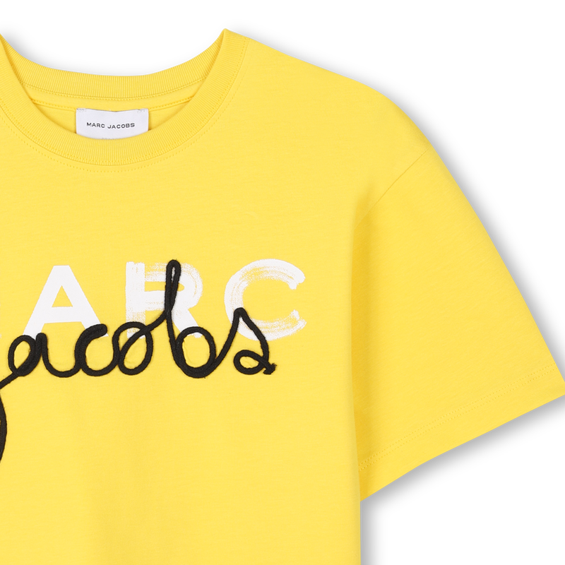 T-shirt algod&atilde;o gola redonda MARC JACOBS 
                        BOY
