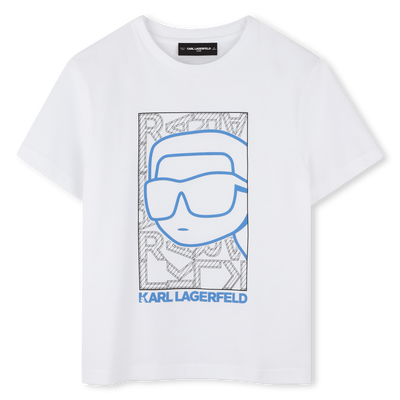 Placement print T-shirt KARL LAGERFELD KIDS BOY