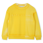 Sweatshirt molet&atilde;o de algod&atilde;o, AMARELO, hi-res