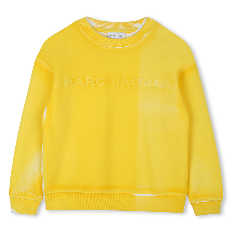 Sweatshirt molet&atilde;o de algod&atilde;o MARC JACOBS 
                        UNISEX