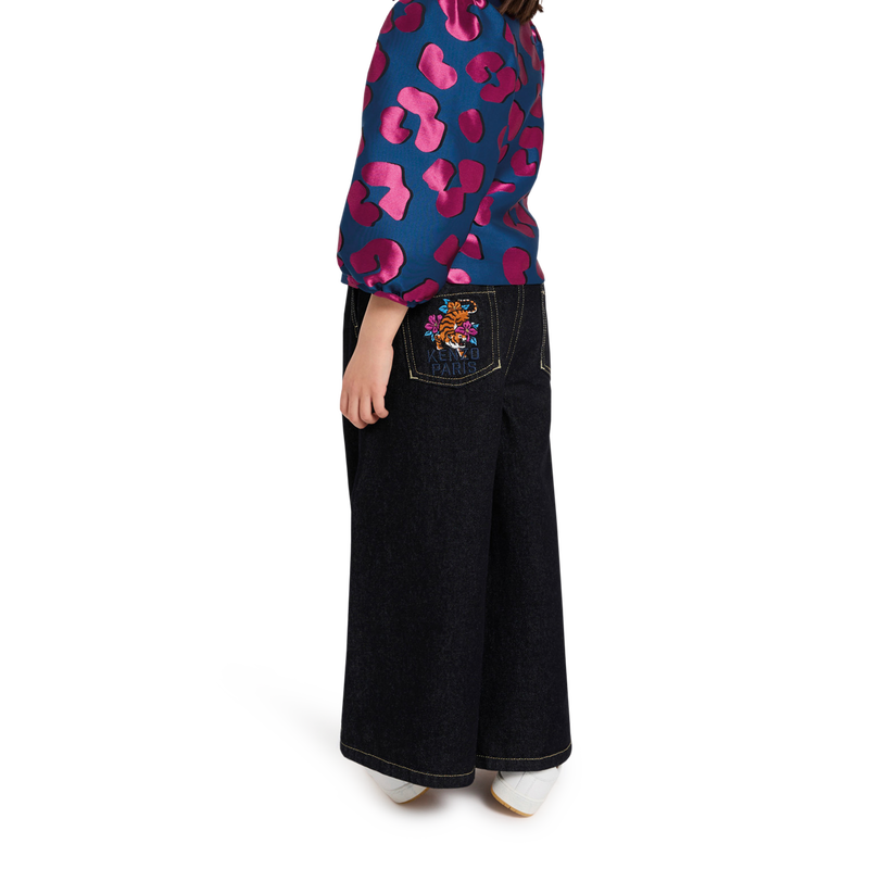 Blusa com pregas KENZO KIDS 
                        GIRL