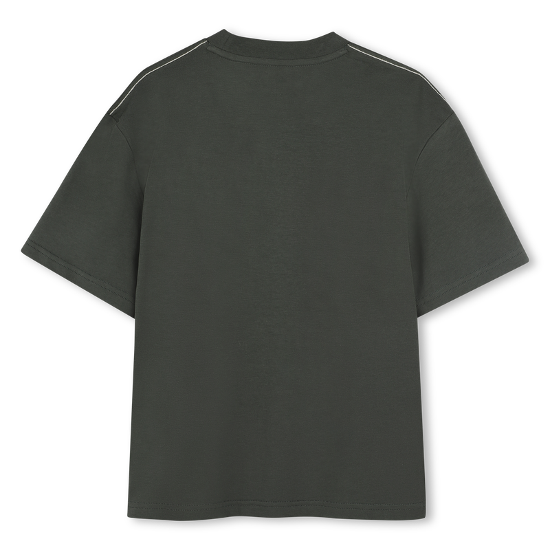 T-shirt bicolor com log&oacute;tipo TIMBERLAND 
                        BOY