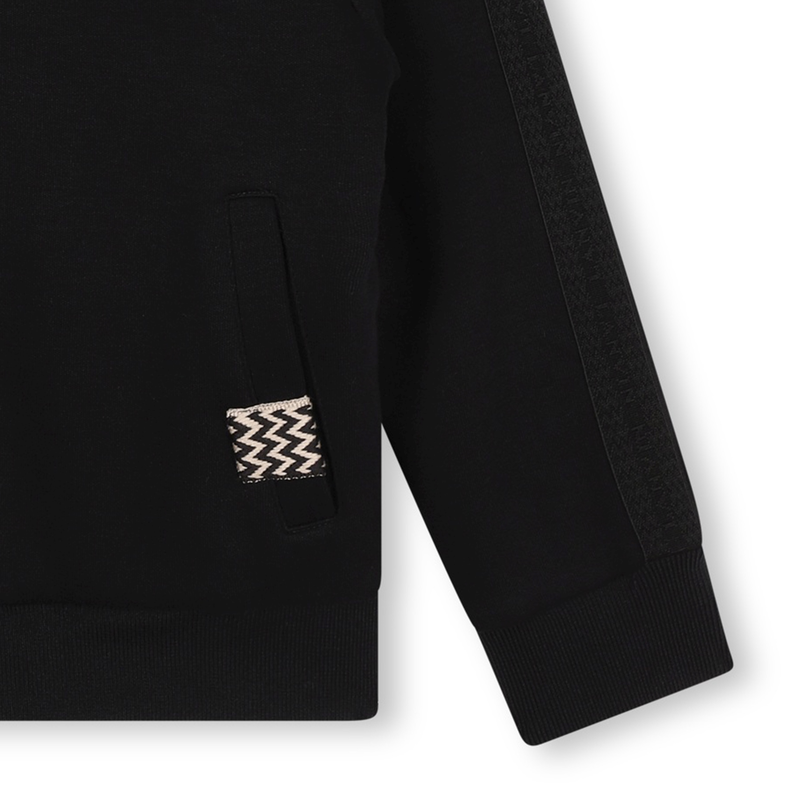 Hooded Cotton Sweatshirt LANVIN 
                    BOY