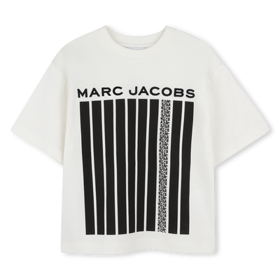 T-shirt bicolor de algod&atilde;o MARC JACOBS BOY
