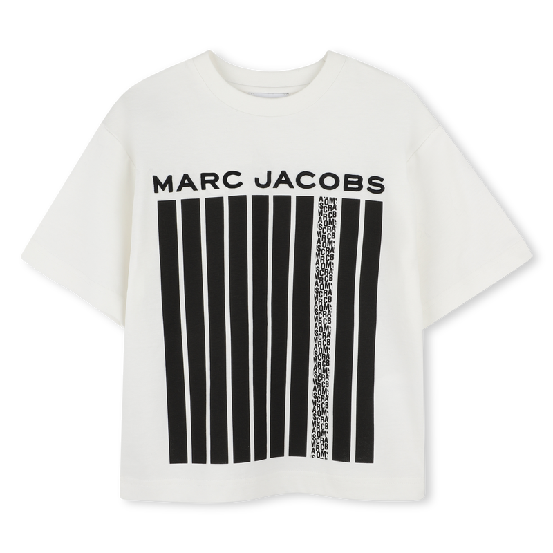 T-shirt bicolor de algod&atilde;o MARC JACOBS 
                        BOY