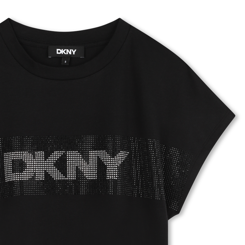 T-shirt de manga curta DKNY 
                        GIRL