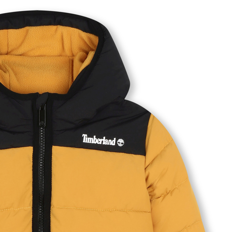 Blus&atilde;o de penas com capuz TIMBERLAND 
                        BOY