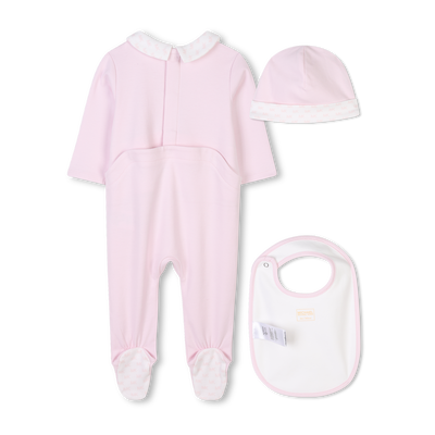 Pijama, gorro e babete algod&atilde;o MICHAEL KORS UNISEX