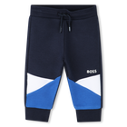 Conjunto jogging com recortes BOSS 
                    BOY