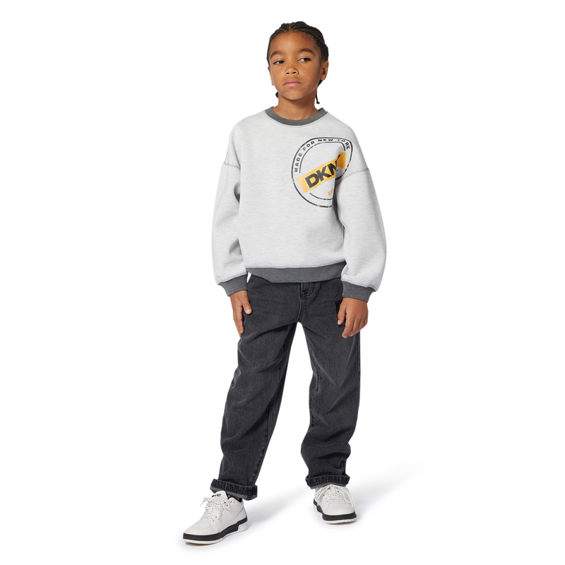 Moletom revers&iacute;vel DKNY 
                        BOY