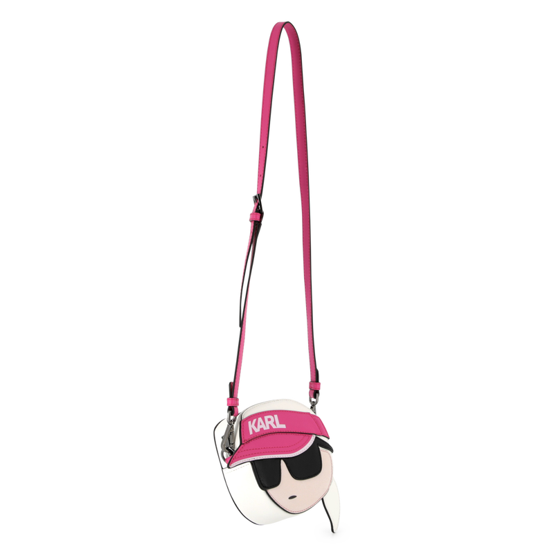 Bolsa de m&atilde;o com fecho ajust&aacute;vel KARL LAGERFELD KIDS 
                        GIRL