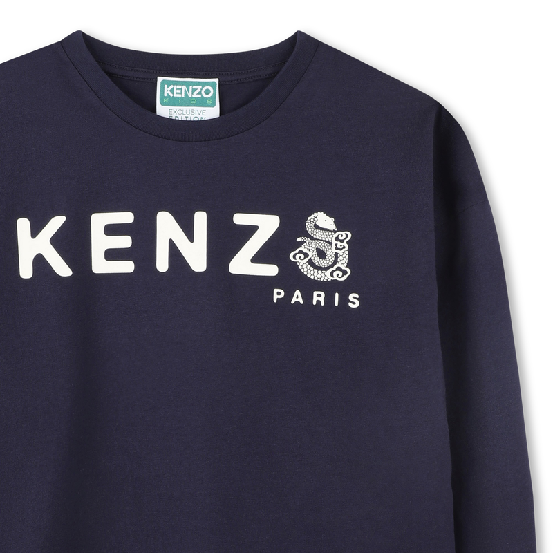 Long-sleeved T-shirt KENZO KIDS 
                    UNISEX
