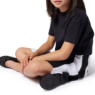 Saia de cerim&oacute;nia &agrave;s riscas MARC JACOBS GIRL